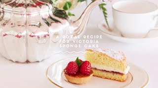 A Royal Victorian Sponge Recipe [upl. by Sukcirdor366]