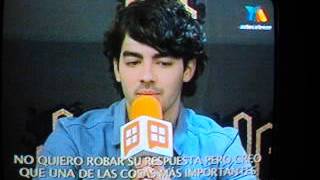 Entrevista Jonas Brothers en Mexico Ventaneando Enero 2013 [upl. by Cadel]