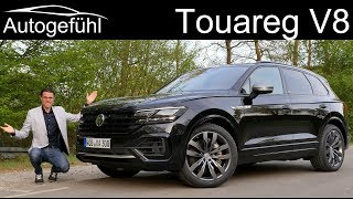 VW Touareg V8 RLine Special Edition FULL REVIEW 2020  Autogefühl [upl. by Sauls]