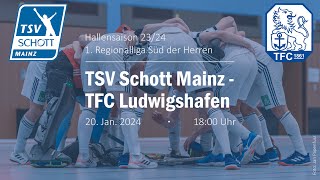 1 Herren TSV Schott Mainz vs TFC Ludwigshafen  Hallensaison 202324 [upl. by Horatia]