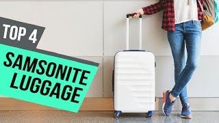 4 Best Samsonite Luggage Reviews [upl. by Miguelita]