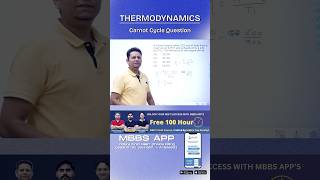 Carnot Cycle Question Solving thermodynamics neet question [upl. by Yruok]