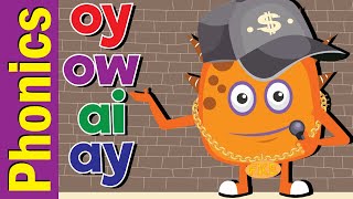 Digraph Rap 3  Phonics Digraph Song for Kids  Fun Kids English [upl. by Latona445]