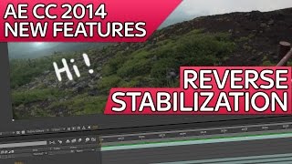 After Effects Tutorial Reverse Stabilization [upl. by Silsbye837]