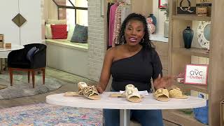 Dolce Vita Buckle Slide Sandals  Alonzo on QVC [upl. by Ahsiliw]