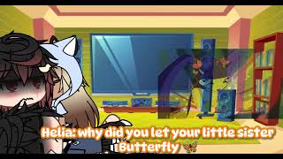 The Winx club react to Flora get her Enchantix [upl. by Macfadyn23]