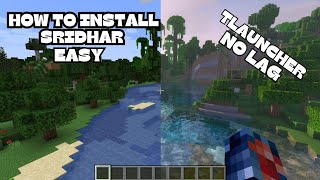 How to Install Shaders in Minecraft Tlauncher in Hindi [upl. by Axe478]