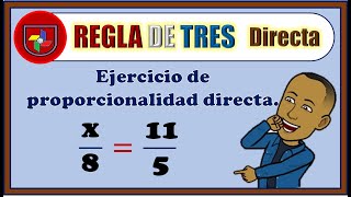 REGLA DE TRES  Ejercicios de proporcionalidad directa 2 [upl. by Gomer]