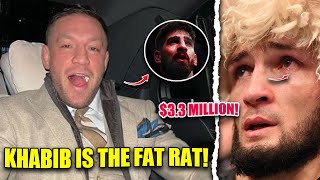 Conor McGregor Slams Khabib Nurmagomedov Amid Reports of Tax Debt McGregor Trashes Topuria [upl. by Aldora699]