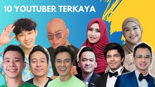 10 Youtuber Terkaya di Indonesia Tahun 2024 [upl. by Foster]