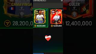 🇹🇷 Arda Güler vs Camavinga 🇫🇷 eafc eafcmobile fifamobile fifa fcmobile shorts [upl. by Anselmi]