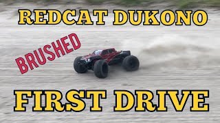 Redcat Dukono Brushed first drive and review [upl. by Etnuad967]