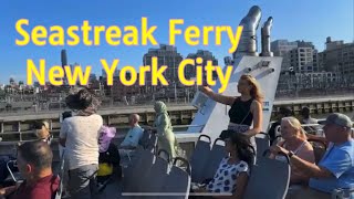 Seastreak Ferry New York [upl. by Lednik]