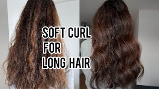 Secrets to Perfect Soft Curls for Luxurious Long Hair [upl. by Nee]