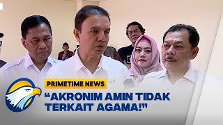 Syaugi Akronim Amin Tidak Terkait Agama [upl. by Dichy]