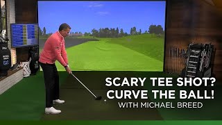 Titleist Tips  Curve the Golf Ball on Scary Tee Shots [upl. by Jarlath]