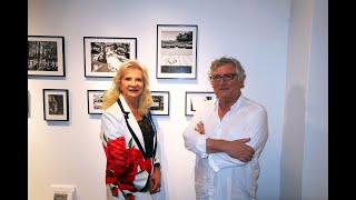 Michel Onfray avec Sophie Gayot  Exposition de photos Inframince [upl. by Emelen]