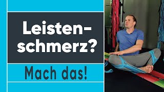 Übung gegen Leistenschmerzen  Leistenschmerz Mach das [upl. by Silloc]