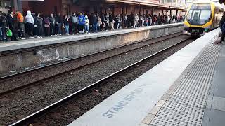 Sydney Trains Millennium M Set M29 Arrives at Parramatta [upl. by Abad]