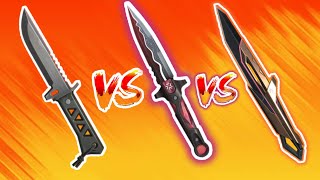 Xenohunter Vs XERØFANG Vs Vct Lockin Knife which is Better Valorant [upl. by Lizabeth557]