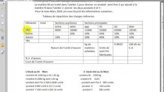 Comptabilité Analytique S3 partie 17 quot Exercice 3 du coût complet quot [upl. by Matthaus]