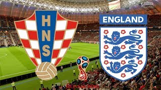 World Cup 2018 Semi Final  Croatia Vs England  110718  FIFA 18 [upl. by Ahsihat]