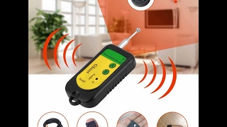 AntiSpy Signal Bug RF Detector Hidden Camera Lens GSM Device Finder SN [upl. by Morly995]