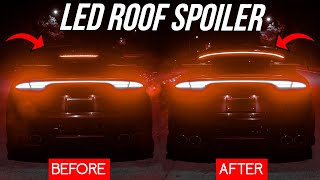 KIA STINGER LED ROOF SPOILER [upl. by Theola]