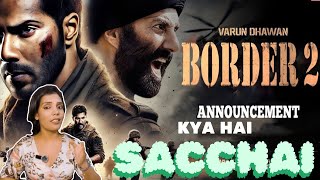 border 2 trailer review reaction pakistan varundhawan sunnydeol facts blockchain [upl. by Rol]