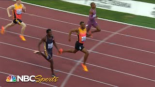 Matthew HudsonSmith HANGS ON to win 400m at Diamond League Lausanne  NBC Sports [upl. by Emor]