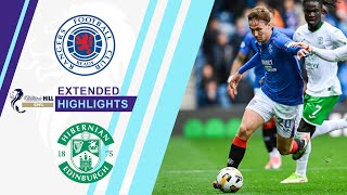 Rangers vs Hibernian Extended Highlights  SPFL  CBS Sports Golazo  Europe [upl. by Jahn]