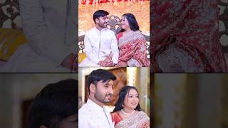 With you till eternity ♾️❤️🧿 song engagement riyaandneeraj engagementlook youtubeshorts [upl. by Osber]