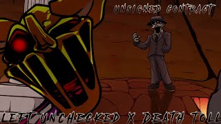 Unsigned Contract I Death Toll x Left Unchecked v2 FNF Mashup [upl. by Aileahcim]