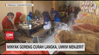 Minyak Goreng Curah Langka UMKM Menjerit [upl. by Ahsaret]