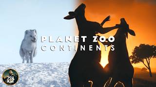 I Created EVERY Continent in Planet Zoo [upl. by Enitsirhc131]