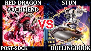 Red Dragon Archfiend vs Stun  POSTSDCK  Dueling Book [upl. by Ladnar]