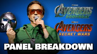 Marvel Studios Hall H Breakdown  Avengers Doomsday Secret Wars Doctor Doom Fantastic Four [upl. by Whalen]