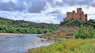 Praia do Ribatejo  Almourol Castle [upl. by Phalan]