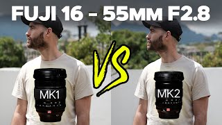 Fujifilm 1655mm MK1 vs MK2 Which is better for video production [upl. by Niboc]