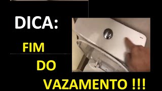 Eliminar o vazamento na caixa acoplada Deca Dual Flux [upl. by Ayikal244]