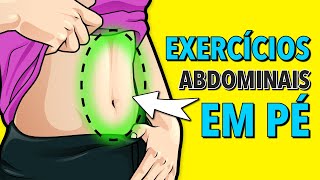 TREINO DE 30 MINUTOS DE ABDOMINAIS EM PÉ  IDEAL PARA APARTAMENTOS [upl. by Rosemary889]