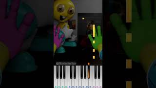 Baby Long Legs Slap 👋🏻 Miss Delight  Poppy Playtime Chapter 3 Kimchadanime  Piano Tutorial [upl. by Cacilie705]