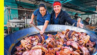 ¡Comida callejera MONSTRUOSA en Ciudad de México ¡Mega Fábricas de Comida [upl. by Uaerraj]