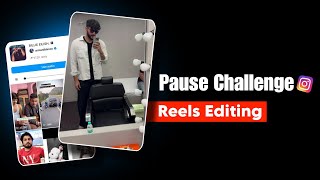 Pause challenge reels editing  screenshot challenge reels editing  trending reels editing [upl. by Ardelle825]