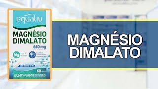 Para que serve Magnésio Dimalato  Bula Simples [upl. by Giustina902]