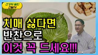 건달TV 한국인만 먹는 깻잎 치매 예방과 항암효과 등 놀라운 효능깻잎치매예방항암효과건달TV건강정보 [upl. by Boland]