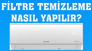 Siemens Klima Filtre Temizleme Nasıl Yapılır [upl. by Ilyssa394]