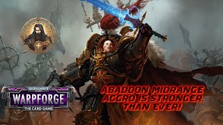 Abaddon Midrange Aggro Deck  Warhammer 40000 Warpforge [upl. by Esinal]