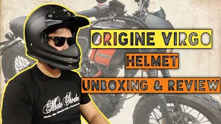 NEW ORIGINE Virgo Helmet  Unboxing and Review [upl. by Solokin501]