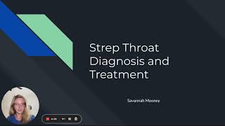 Strep Throat Diagnosis and Treatment [upl. by Sone642]